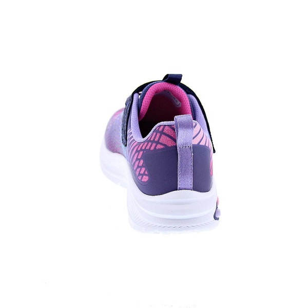 Zapatillas Skechers zapatos Niña modelo Luces Rainbow Cruisers Violeta Velcro