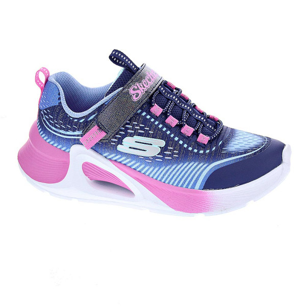 Zapatillas Skechers zapatos Niña modelo Tide Tech Azul Velcro