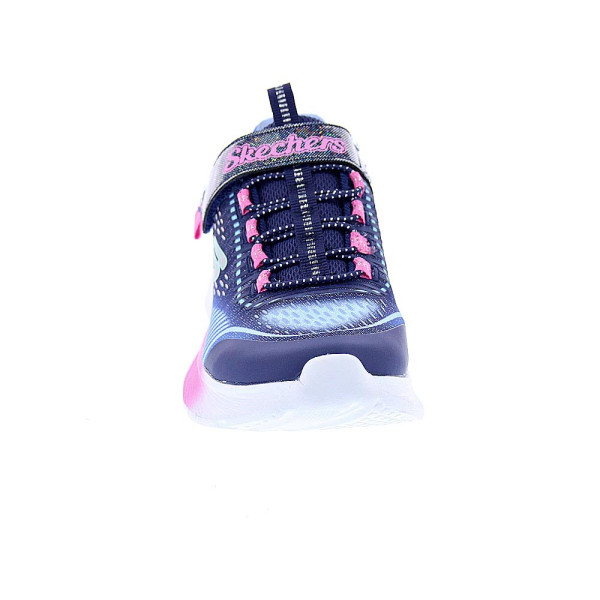 Zapatillas Skechers zapatos Niña modelo Tide Tech Azul Velcro