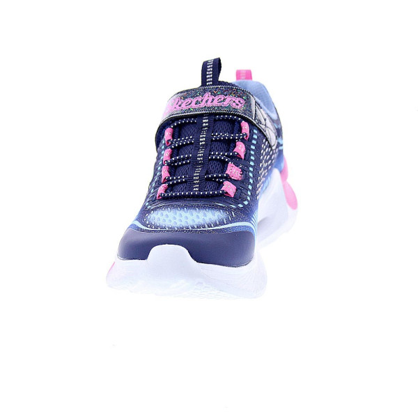 Zapatillas Skechers zapatos Niña modelo Tide Tech Azul Velcro