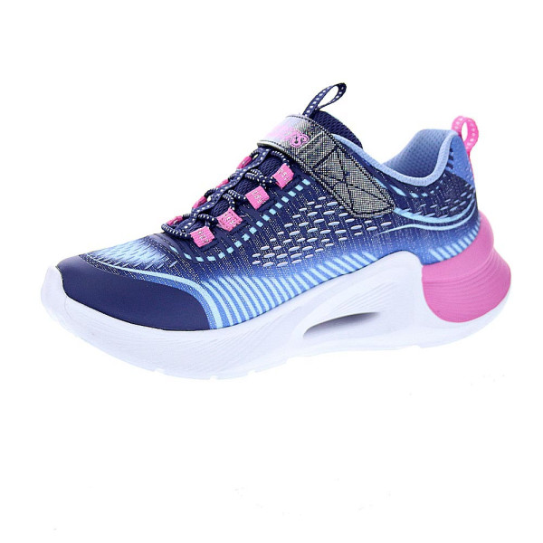 Zapatillas Skechers zapatos Niña modelo Tide Tech Azul Velcro