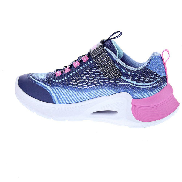 Zapatillas Skechers zapatos Niña modelo Tide Tech Azul Velcro