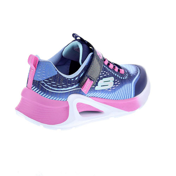 Zapatillas Skechers zapatos Niña modelo Tide Tech Azul Velcro