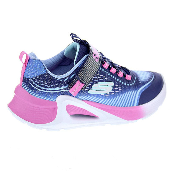 Zapatillas Skechers zapatos Niña modelo Tide Tech Azul Velcro