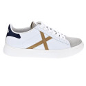 Zapatillas Munich zapatos Hombre modelo Rete 79 Blanco Cordón