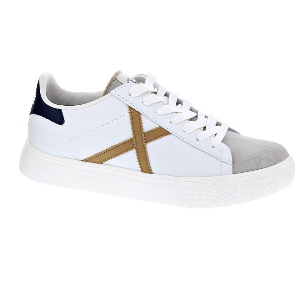 Zapatillas Munich zapatos Hombre modelo Rete 79 Blanco Cordón
