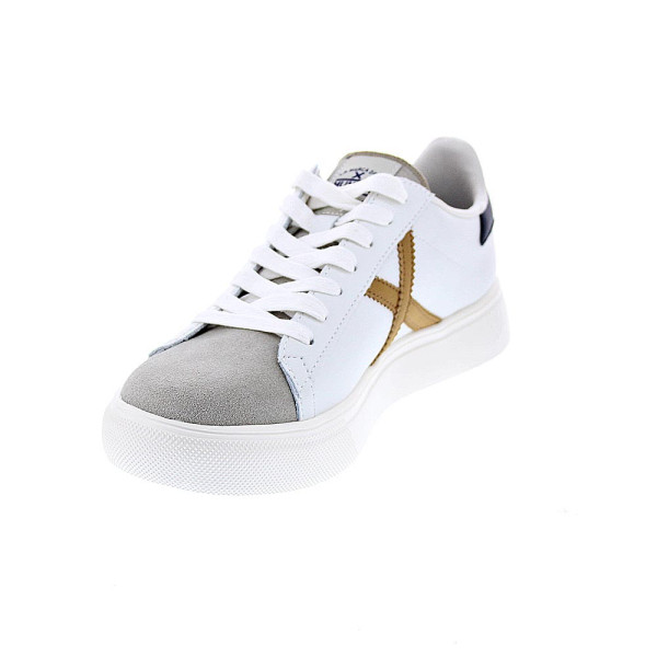 Zapatillas Munich zapatos Hombre modelo Rete 79 Blanco Cordón