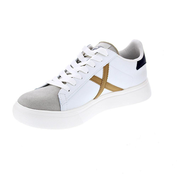 Zapatillas Munich zapatos Hombre modelo Rete 79 Blanco Cordón