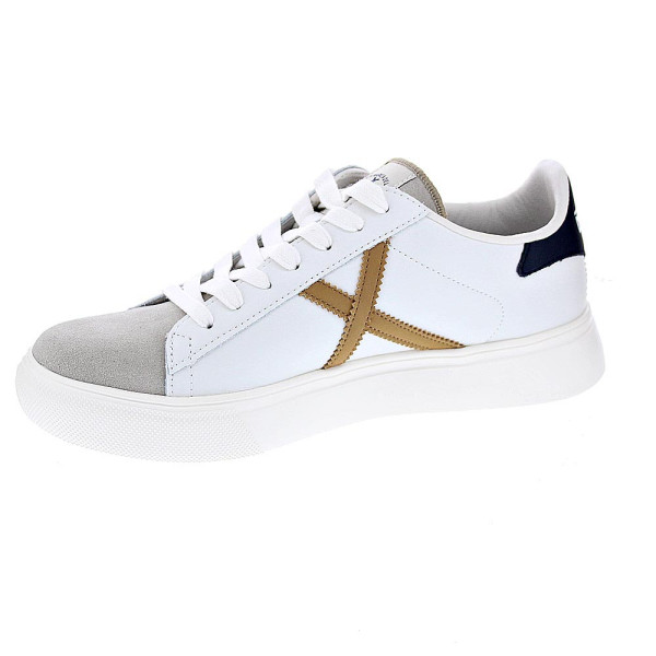 Zapatillas Munich zapatos Hombre modelo Rete 79 Blanco Cordón
