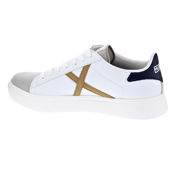 Zapatillas Munich zapatos Hombre modelo Rete 79 Blanco Cordón