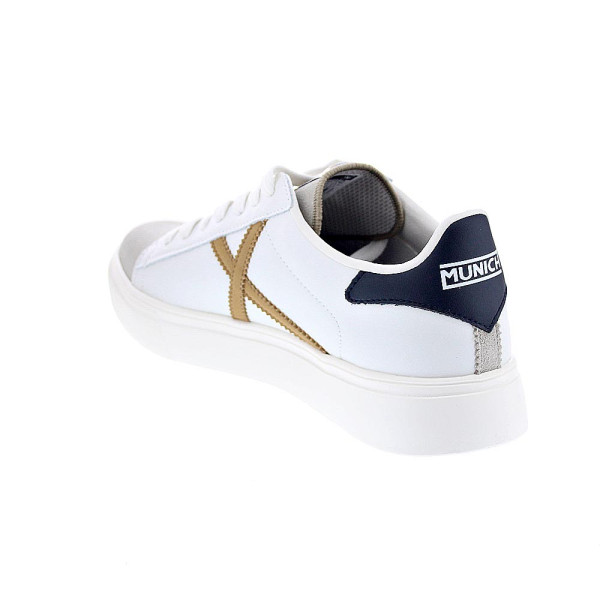 Zapatillas Munich zapatos Hombre modelo Rete 79 Blanco Cordón