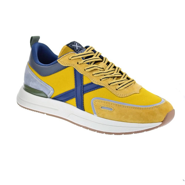 Zapatillas Munich zapatos Hombre modelo Speed 13 Amarillo Cordón