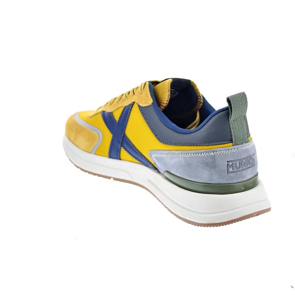 Zapatillas Munich zapatos Hombre modelo Speed 13 Amarillo Cordón