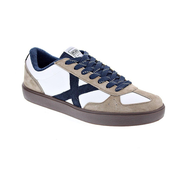 Zapatillas Munich zapatos Hombre modelo Break 45 Blanco Cordón