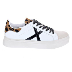 Zapatillas Munich zapatos Mujer modelo Rete Sky 80 Blanco Cordón