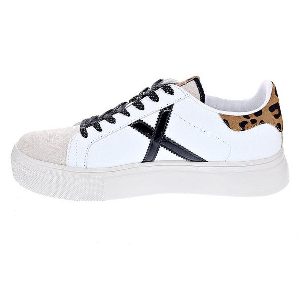 Zapatillas Munich zapatos Mujer modelo Rete Sky 80 Blanco Cordón