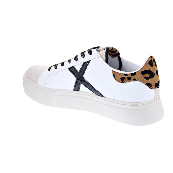 Zapatillas Munich zapatos Mujer modelo Rete Sky 80 Blanco Cordón