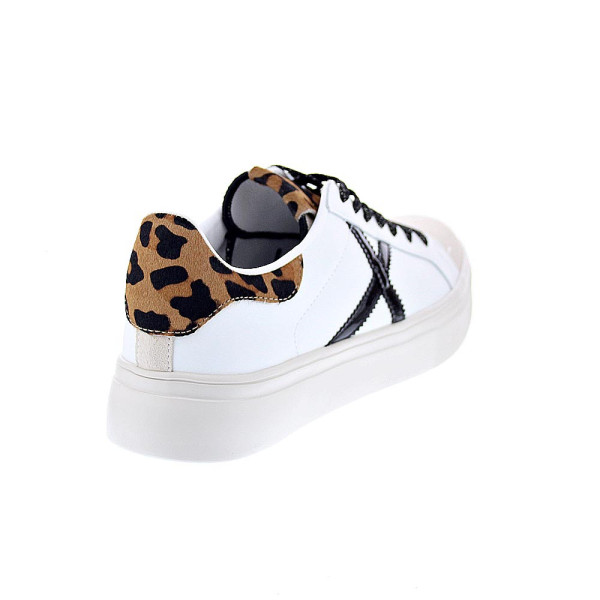 Zapatillas Munich zapatos Mujer modelo Rete Sky 80 Blanco Cordón