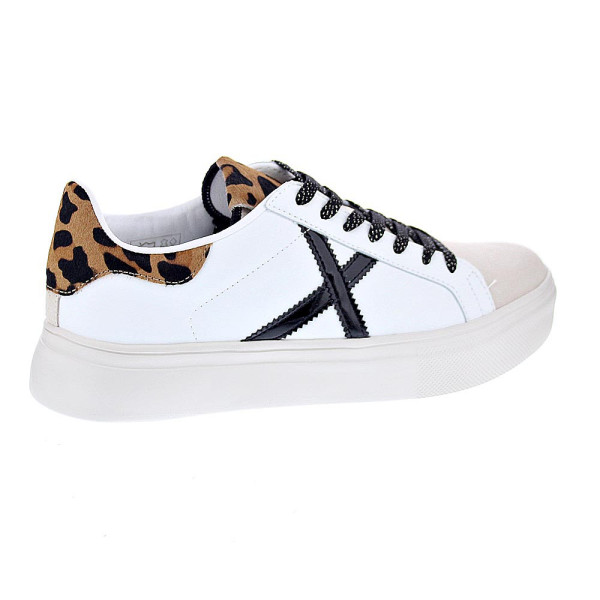 Zapatillas Munich zapatos Mujer modelo Rete Sky 80 Blanco Cordón