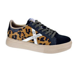 Zapatillas Munich zapatos Mujer modelo Rete Sky 82 Negro Cordón 2