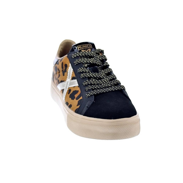 Zapatillas Munich zapatos Mujer modelo Rete Sky 82 Negro Cordón