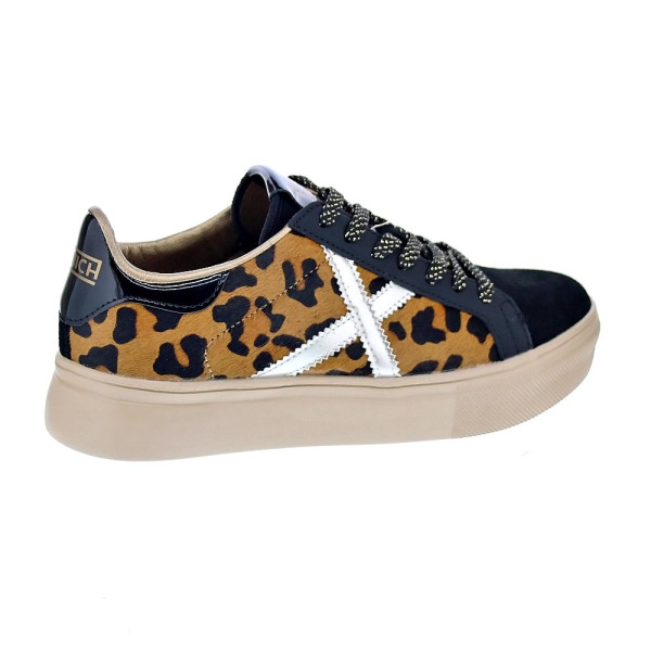 Zapatillas Munich zapatos Mujer modelo Rete Sky 82 Negro Cordón