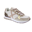 Zapatillas Munich zapatos Mujer modelo Sunset 61 Beige Cordón