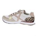 Zapatillas Munich zapatos Mujer modelo Sunset 61 Beige Cordón