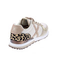 Zapatillas Munich zapatos Mujer modelo Sunset 61 Beige Cordón