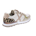 Zapatillas Munich zapatos Mujer modelo Sunset 61 Beige Cordón
