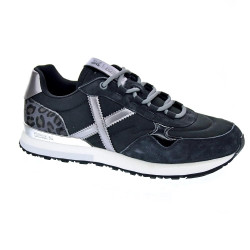Zapatillas Munich zapatos Mujer modelo Sunset 62 Negro Cordón 2