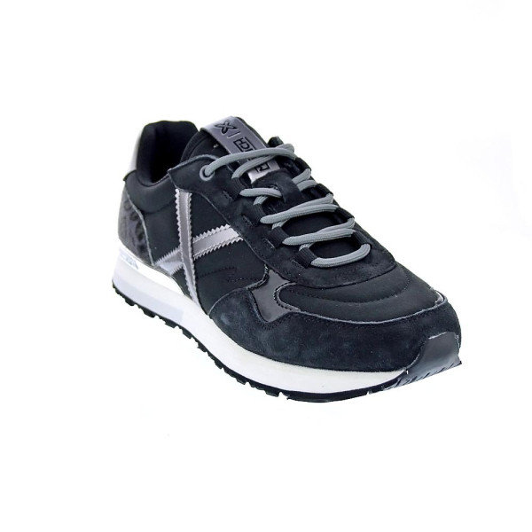 Zapatillas Munich zapatos Mujer modelo Sunset 62 Negro Cordón