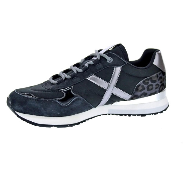Zapatillas Munich zapatos Mujer modelo Sunset 62 Negro Cordón