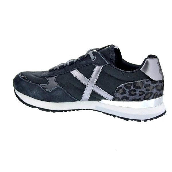 Zapatillas Munich zapatos Mujer modelo Sunset 62 Negro Cordón