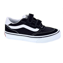 Zapatillas Vans zapatos Niño modelo Brooklyn Ls Negro Velcro 2