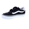 Zapatillas Vans zapatos Niño modelo Brooklyn Ls Negro Velcro