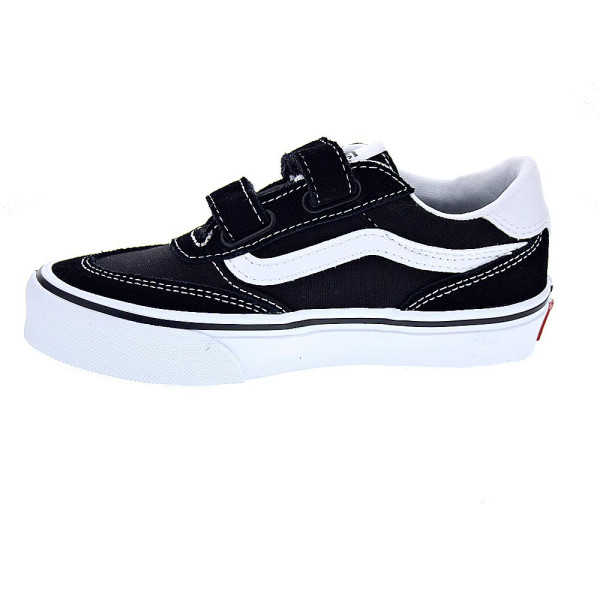 Zapatillas Vans zapatos Niño modelo Brooklyn Ls Negro Velcro