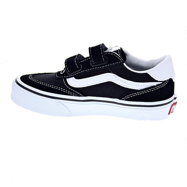 Zapatillas Vans zapatos Niño modelo Brooklyn Ls Negro Velcro