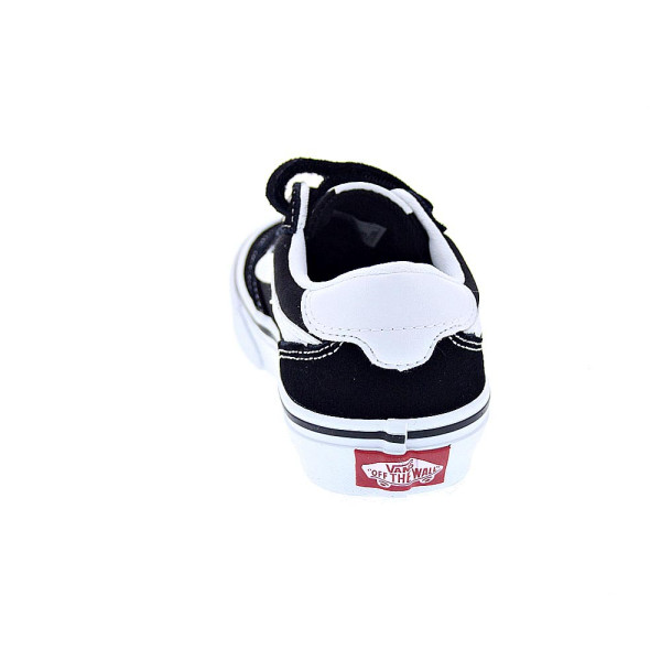 Zapatillas Vans zapatos Niño modelo Brooklyn Ls Negro Velcro