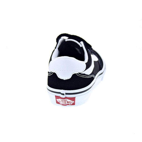 Zapatillas Vans zapatos Niño modelo Brooklyn Ls Negro Velcro