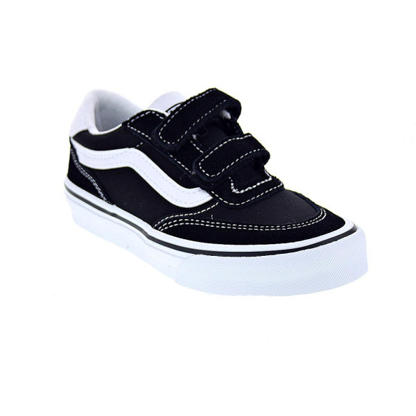 Zapatillas Vans zapatos Niño modelo Brooklyn LS Negro Velcro