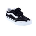 Zapatillas Vans zapatos Niño modelo Brooklyn LS Negro Velcro
