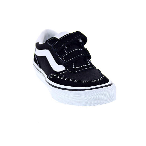 Zapatillas Vans zapatos Niño modelo Brooklyn LS Negro Velcro