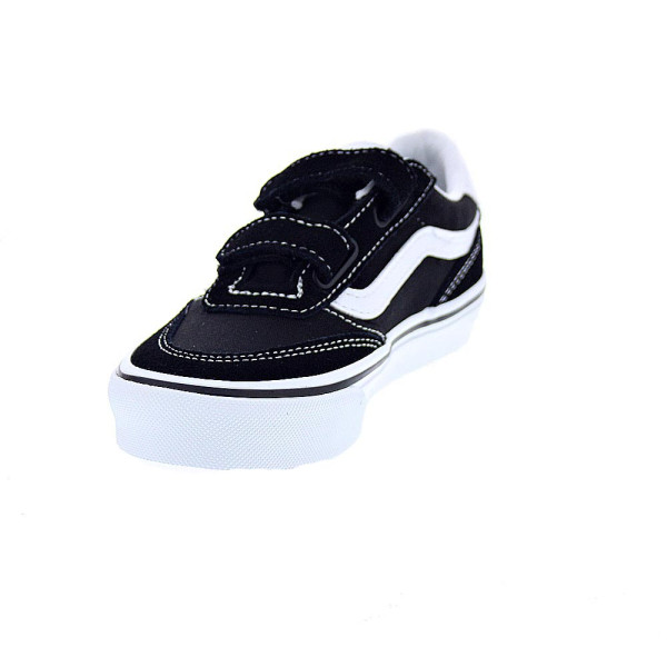 Zapatillas Vans zapatos Niño modelo Brooklyn LS Negro Velcro