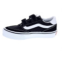 Zapatillas Vans zapatos Niño modelo Brooklyn LS Negro Velcro