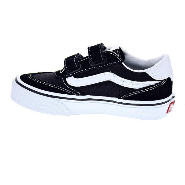 Zapatillas Vans zapatos Niño modelo Brooklyn LS Negro Velcro