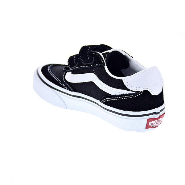 Zapatillas Vans zapatos Niño modelo Brooklyn LS Negro Velcro