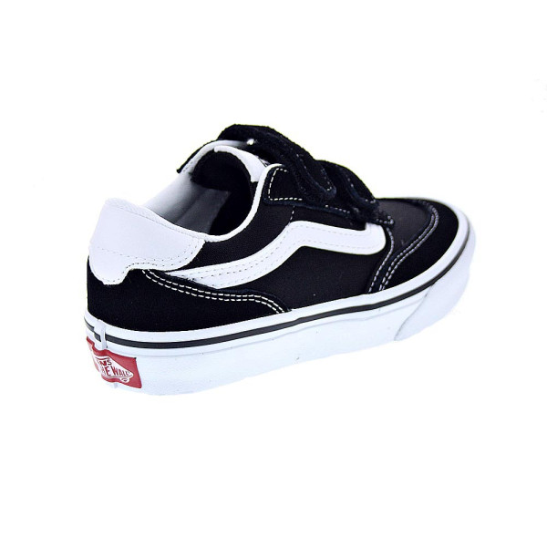 Zapatillas Vans zapatos Niño modelo Brooklyn LS Negro Velcro