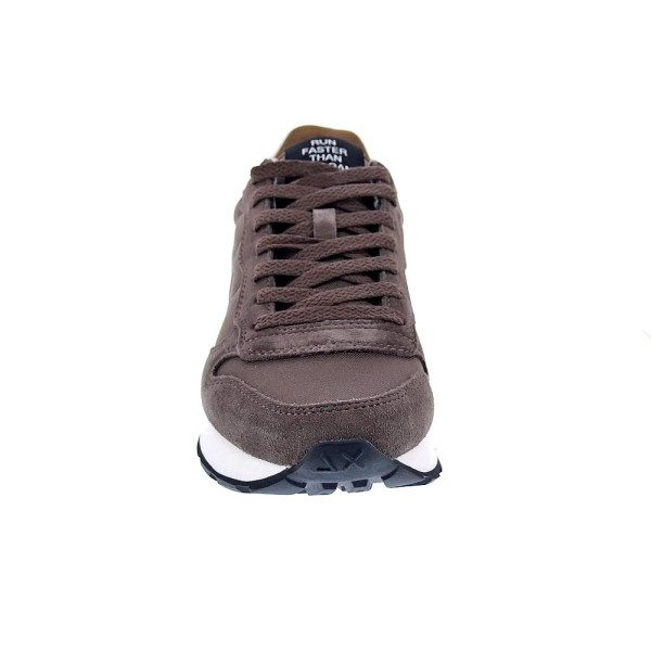 Zapatillas Sun68 AX zapatos Hombre modelo Tom Solid Marrón Cordón