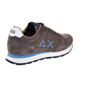 Zapatillas Sun68 AX zapatos Hombre modelo Tom Solid Marrón Cordón